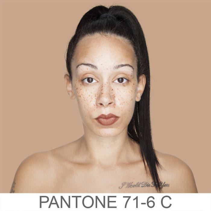 Человеческая палитра,  200 оттенков человеческой кожи,  Humanae, Анжелика Дасс