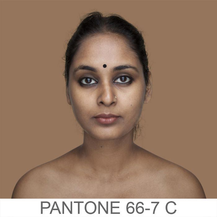 Человеческая палитра,  200 оттенков человеческой кожи,  Humanae, Анжелика Дасс