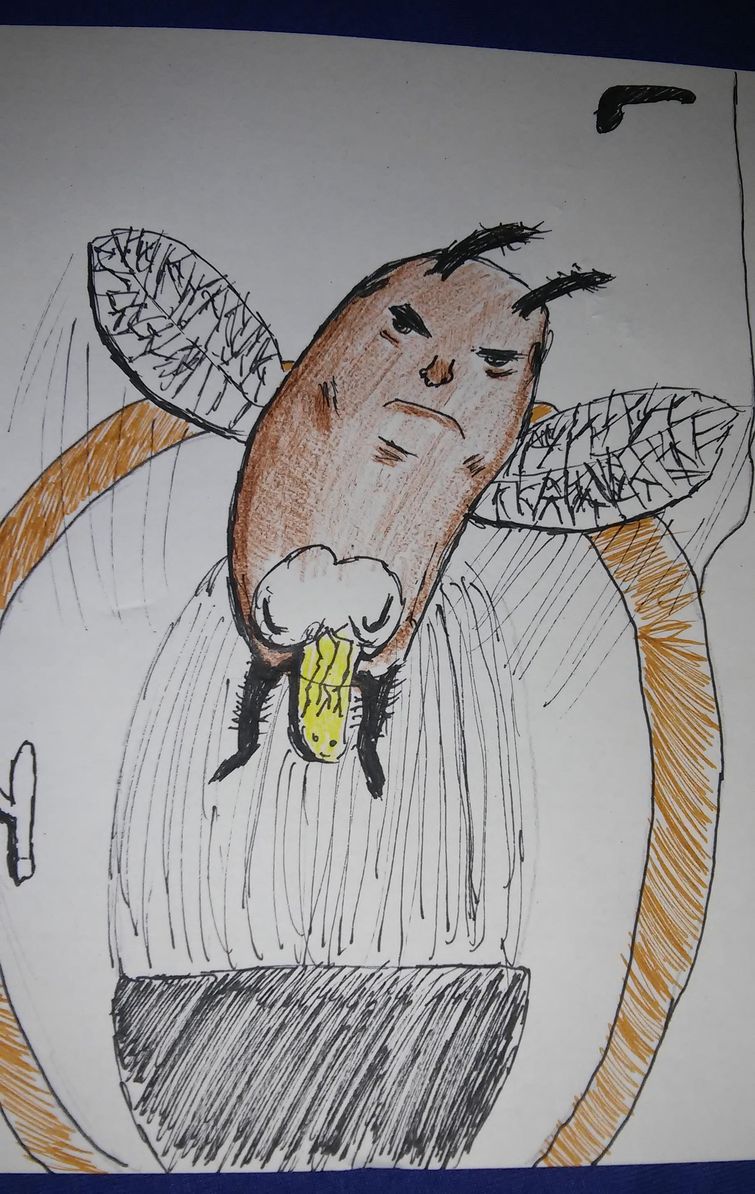 говномуха, папа рассмешил поделкой сына, поделка сына рассмешила интернет