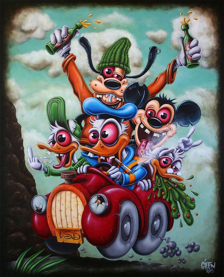 Жилен Буске, Gilen Bousquet, Ублюдочный дисней , Disney's Bastards