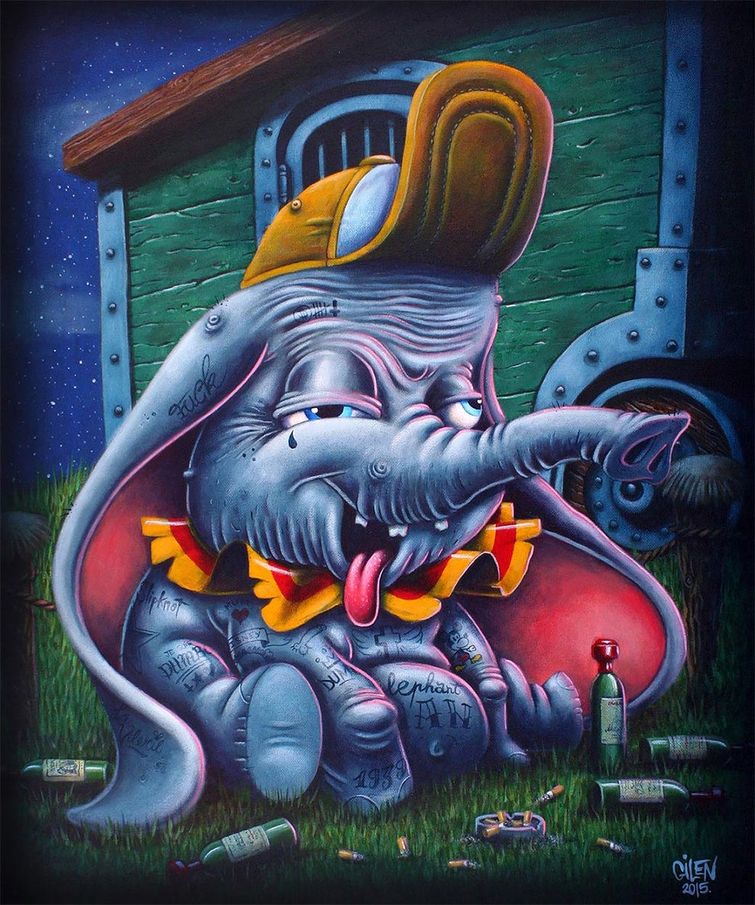 Жилен Буске, Gilen Bousquet, Ублюдочный дисней , Disney's Bastards