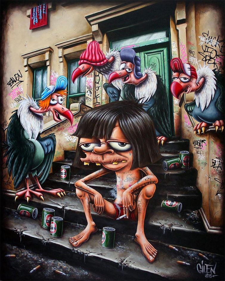 Жилен Буске, Gilen Bousquet, Ублюдочный дисней , Disney's Bastards