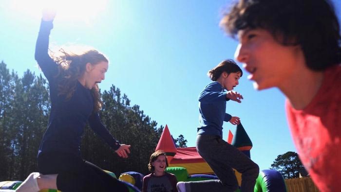 за кадром Очень странных дел, фотографии сделанные за кадром сериала очень странные дела