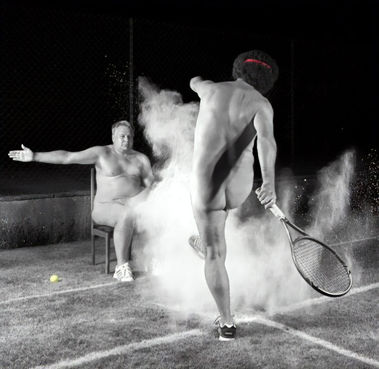 разделись для благотворительности, разделись для благотворительного календаря, голые теннисисты, голые теннисистки