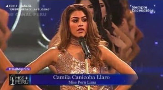 У этих участниц конкурса красоты был лучший ответ, когда их спросили рассказать о размерах их тел случай на конкурсе красоты, мисс Перу 2018, происшествие конкурс красоты