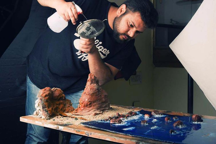 Ватсал Катария, Vatsal Kataria, фотографирует игрушечные модели автомобилей, реалистичные фото авто снимая игрушечные модели