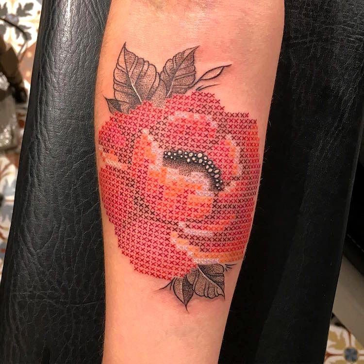 Цветочные татуировки, акварельные татуировки, тату с цветами