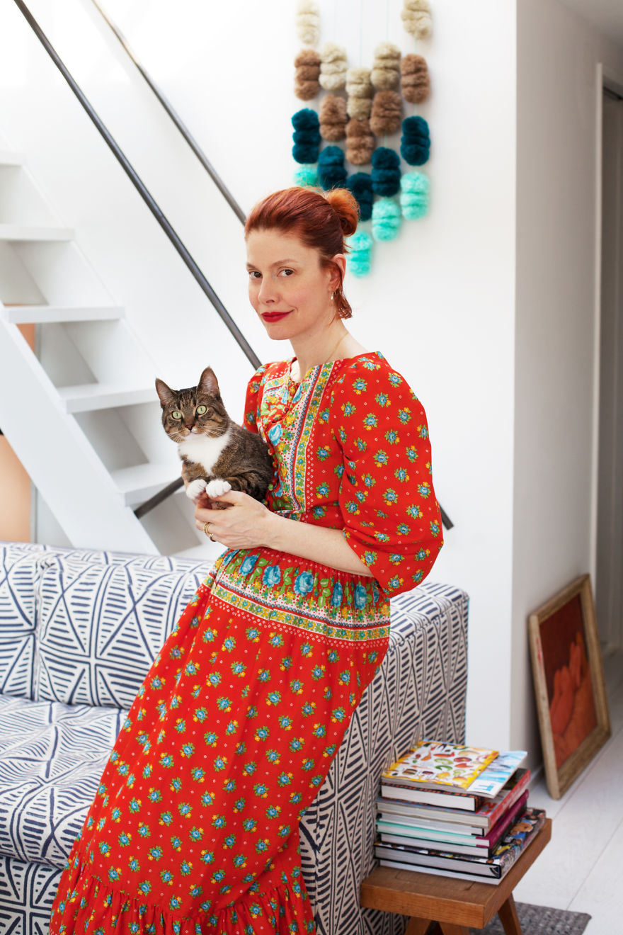 женщины и кошки, девушки со своим кошками, Брайан Виллс, Brianne Wills