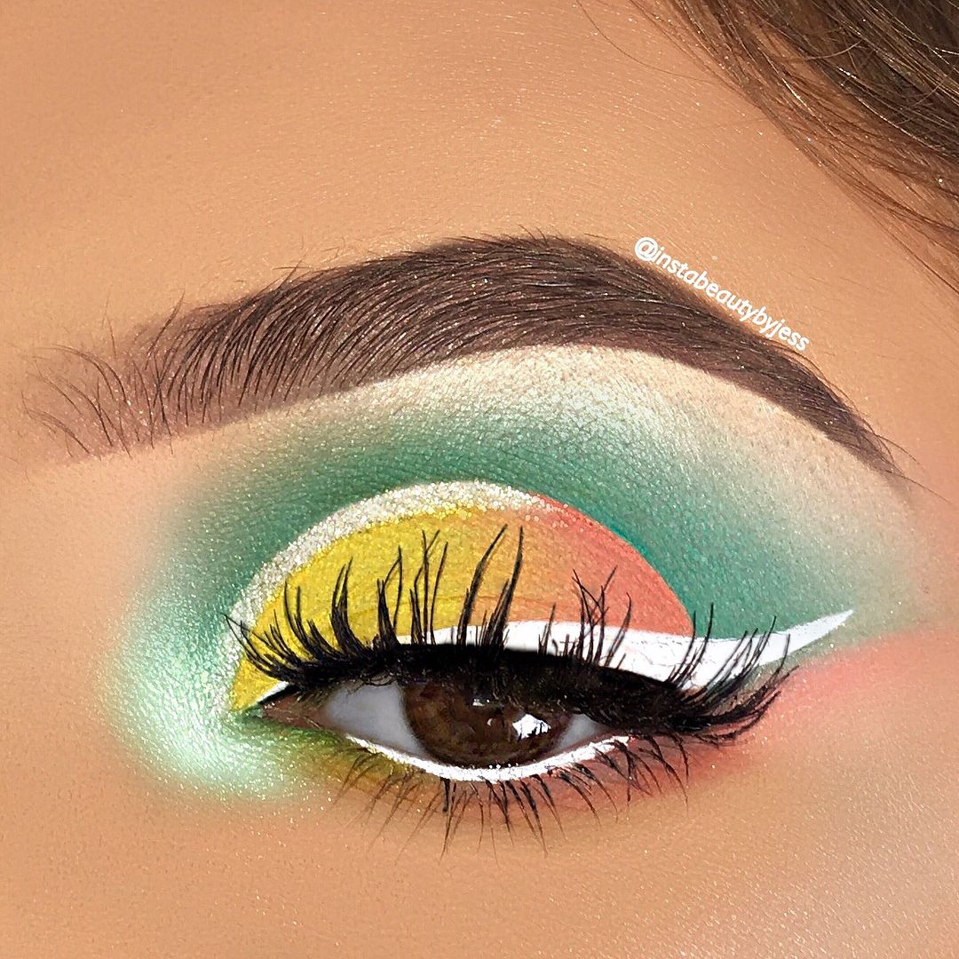 красивый макияж, необычный макияж