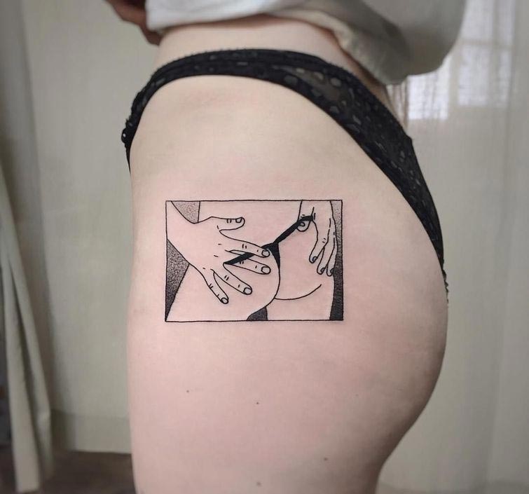 татуировки из фильмов, татуировки кадры из фильмов, кинематографичные татуировки, Чарли Джерардин