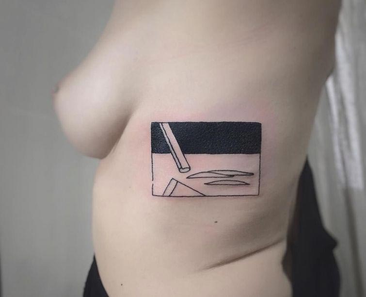 татуировки из фильмов, татуировки кадры из фильмов, кинематографичные татуировки, Чарли Джерардин