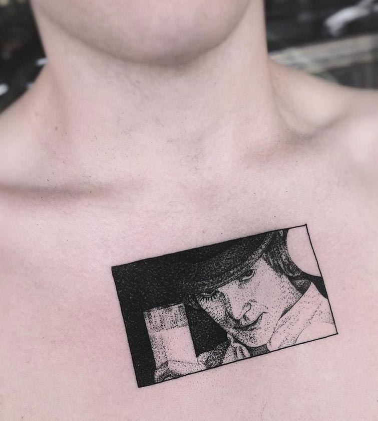 татуировки из фильмов, татуировки кадры из фильмов, кинематографичные татуировки, Чарли Джерардин