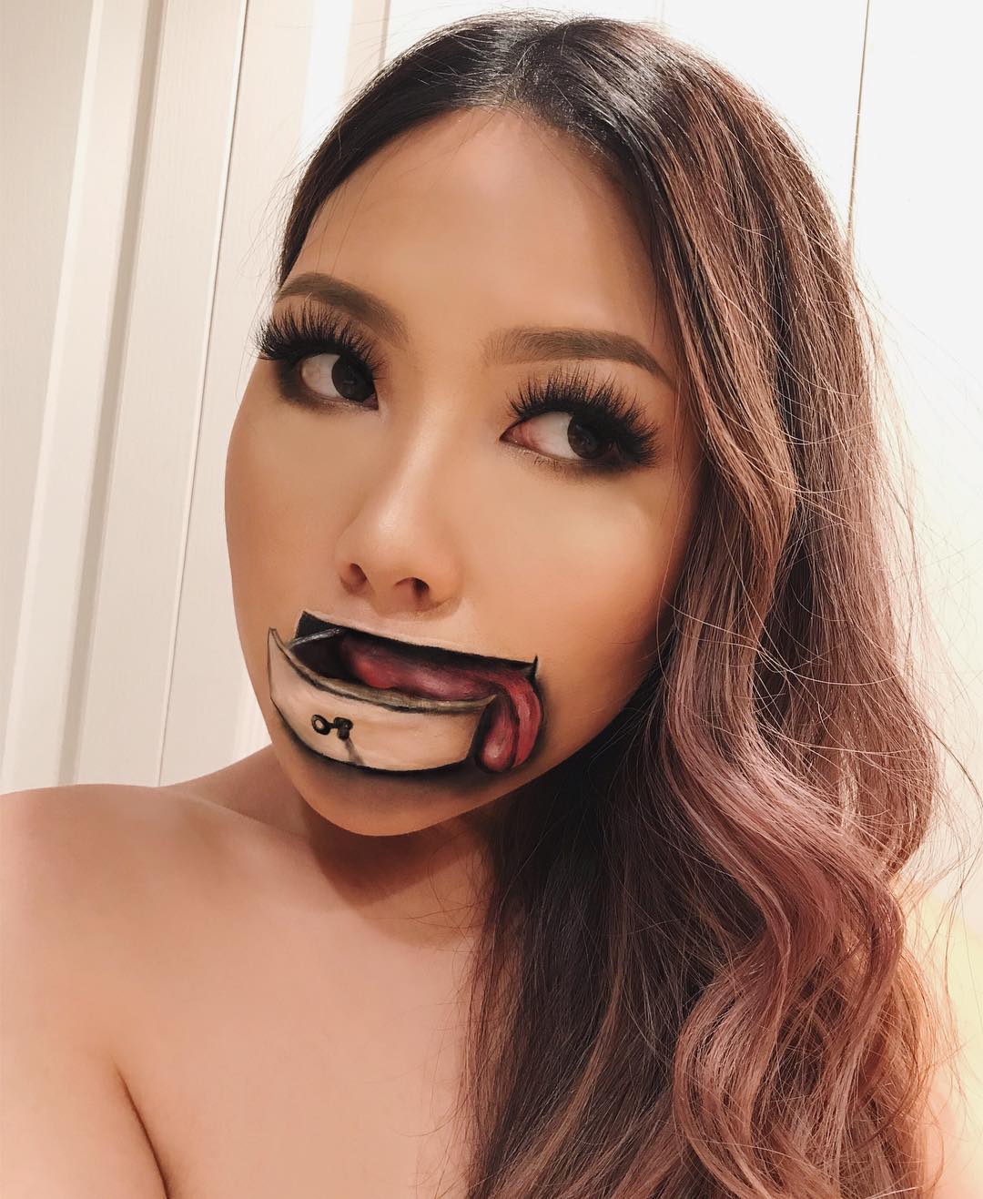 Мими Чой, Mimi Choi, галлюциногенный макияж