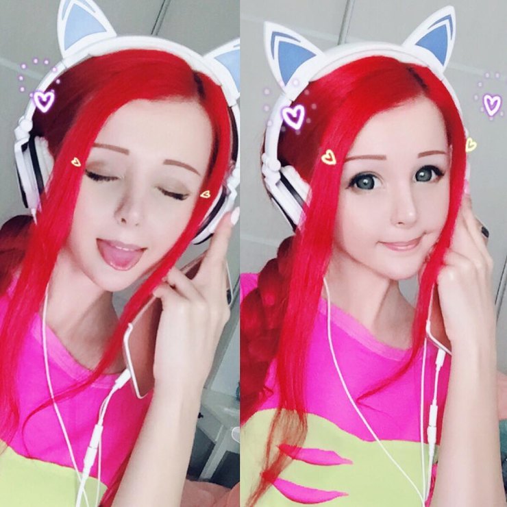 Валерия Луькянова, Дакота Роуз, живые куклы