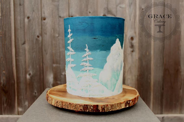 творческие торты, креативные торты, необычные торты фото, торт космос