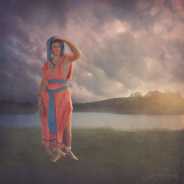 раскрашенные статуи, раскрашенные скульптуры