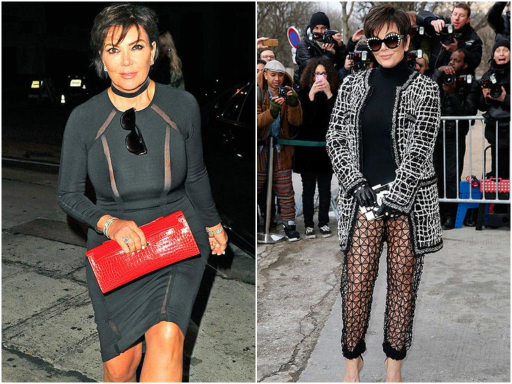 звёзды страше 50-ти, откровенные наряды звёзд