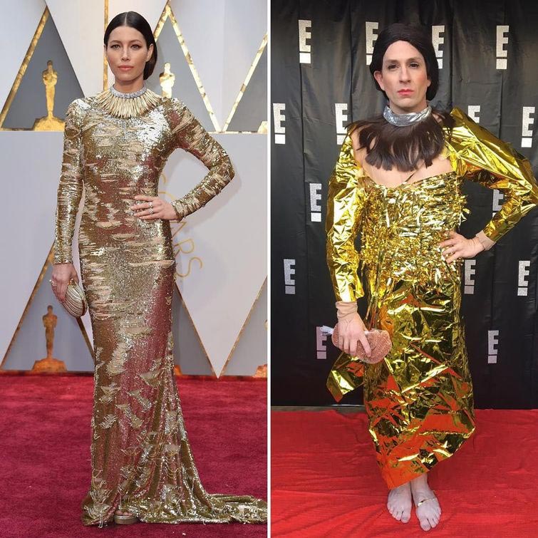 Том Ленк пародии, пародии на знаменитостей, наряды знаменитостей из подручных средств