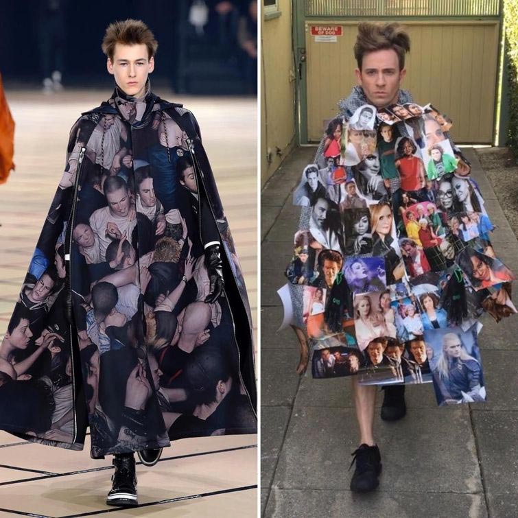 Том Ленк пародии, пародии на знаменитостей, наряды знаменитостей из подручных средств