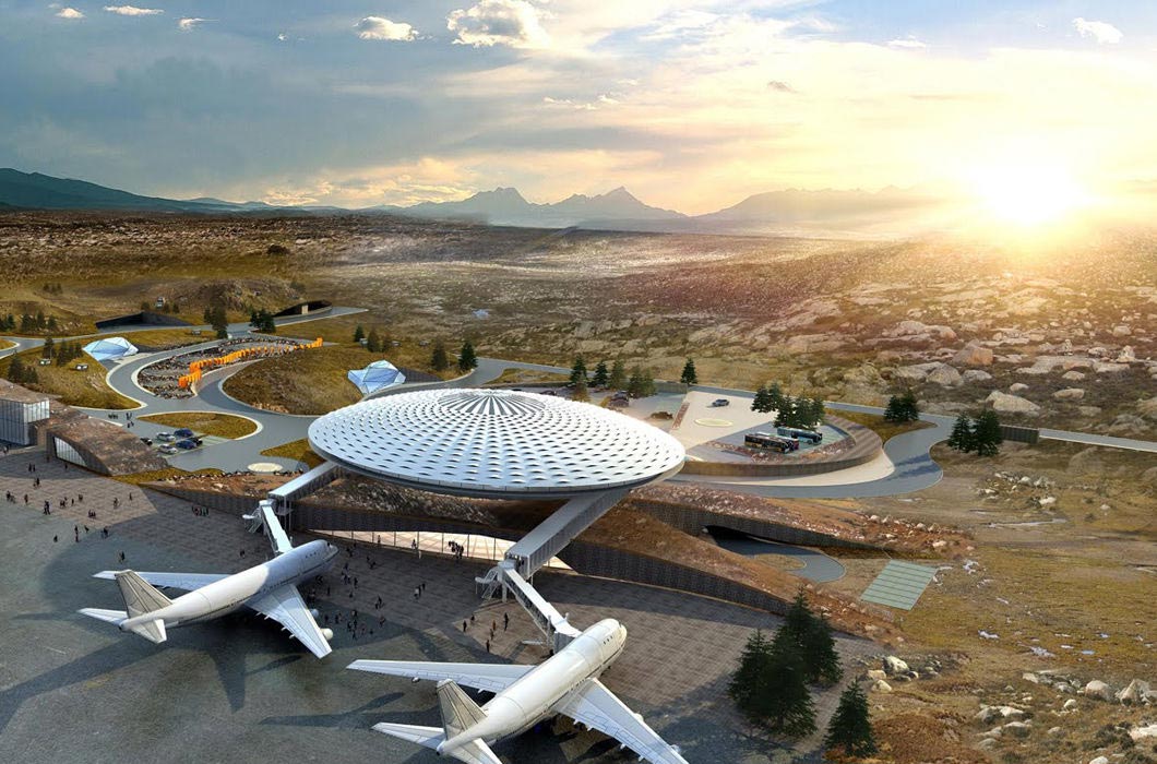 необычные аэропорты, удивительные аэропорты 