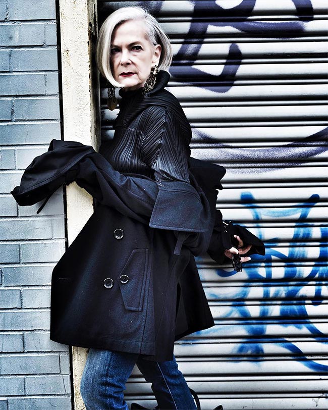 Лин Слейтер, Lyn Slater, журналисты перепутали учительницу со знаменитостью, престарелая модель