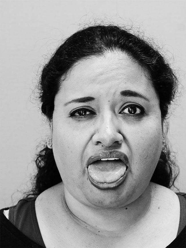 Джозеф Ибарр, Josef Ibarr, люди съели острый перец, лица людей съели острый перец