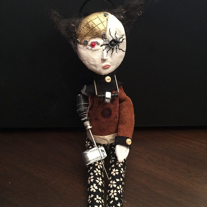 12-летний мальчик делает жутких кукол, страшные куклы,  Каллум Донован Грючичич