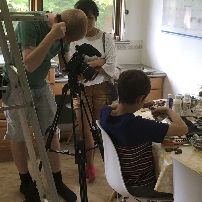 12-летний мальчик делает жутких кукол, страшные куклы,  Каллум Донован Грючичич