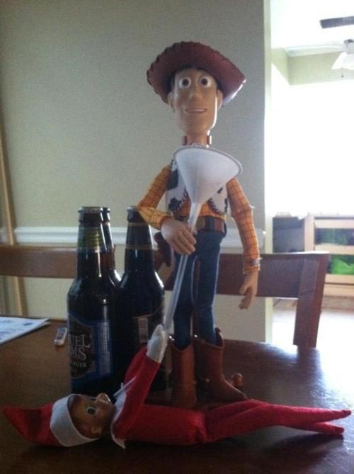 Elf On A Shelf, Эльф на полке, Эльф на полке папы, почему пап нельзя оставлять с эльфами