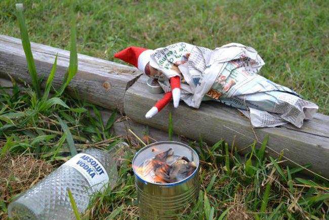 Elf On A Shelf, Эльф на полке, Эльф на полке папы, почему пап нельзя оставлять с эльфами