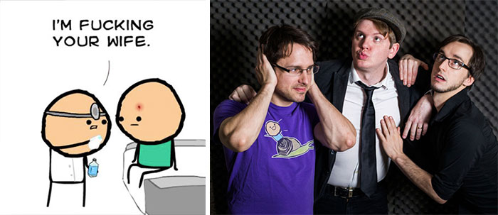 Лица известных художников комиксов, как выглядят художники комиксов 