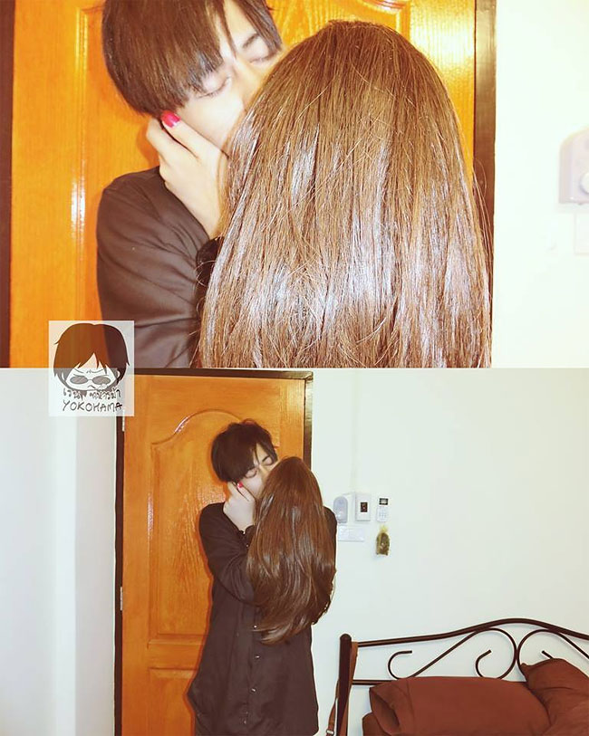 сделать фото с девушкой когда её нет, заставить всех думать что у тебя есть девушка