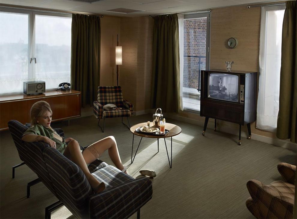 Саша Голдбергер, Sacha Goldberger, Secret Eden, Секретный рай, парные фотографии объединить в голове