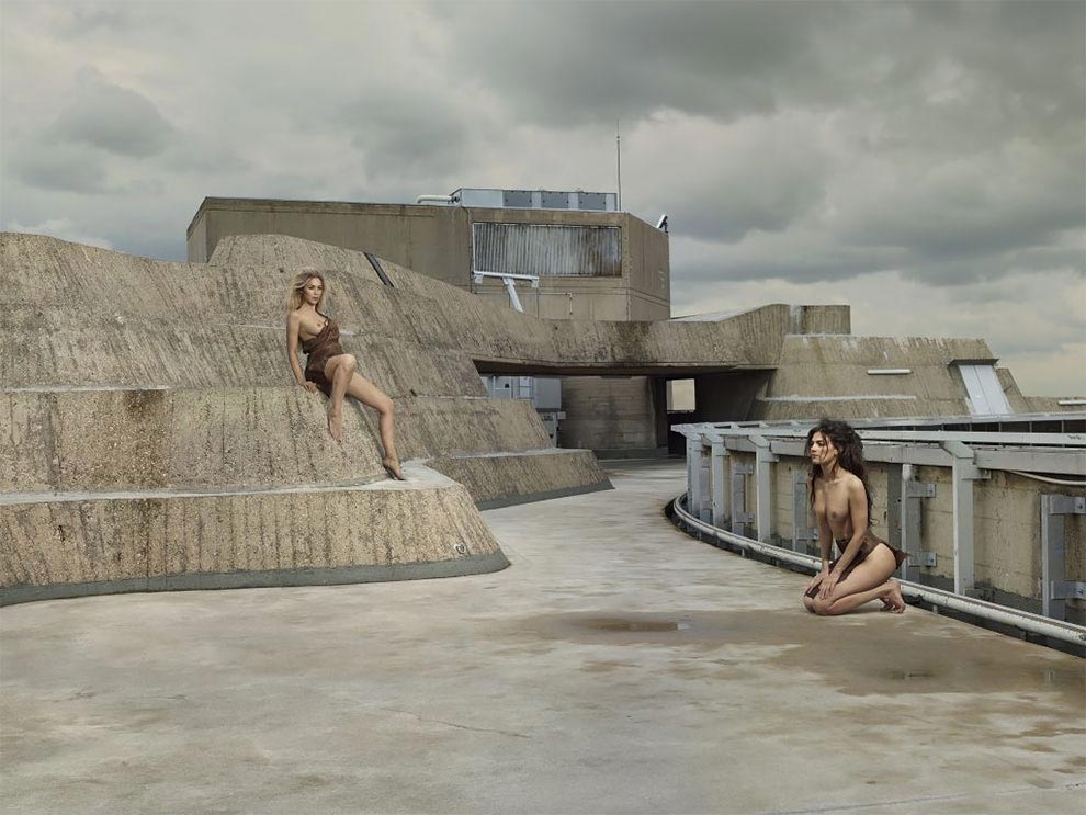 Саша Голдбергер, Sacha Goldberger, Secret Eden, Секретный рай, парные фотографии объединить в голове