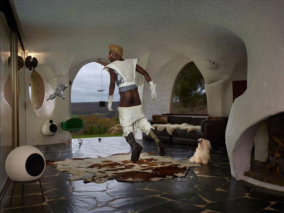 Саша Голдбергер, Sacha Goldberger, Secret Eden, Секретный рай, парные фотографии объединить в голове