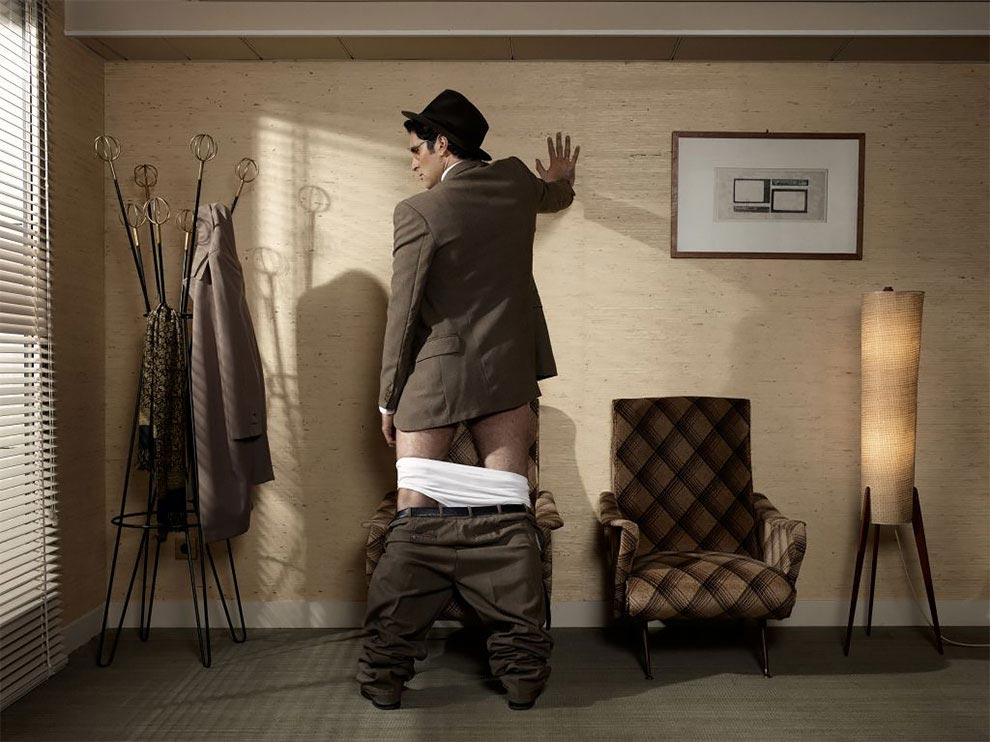 Саша Голдбергер, Sacha Goldberger, Secret Eden, Секретный рай, парные фотографии объединить в голове