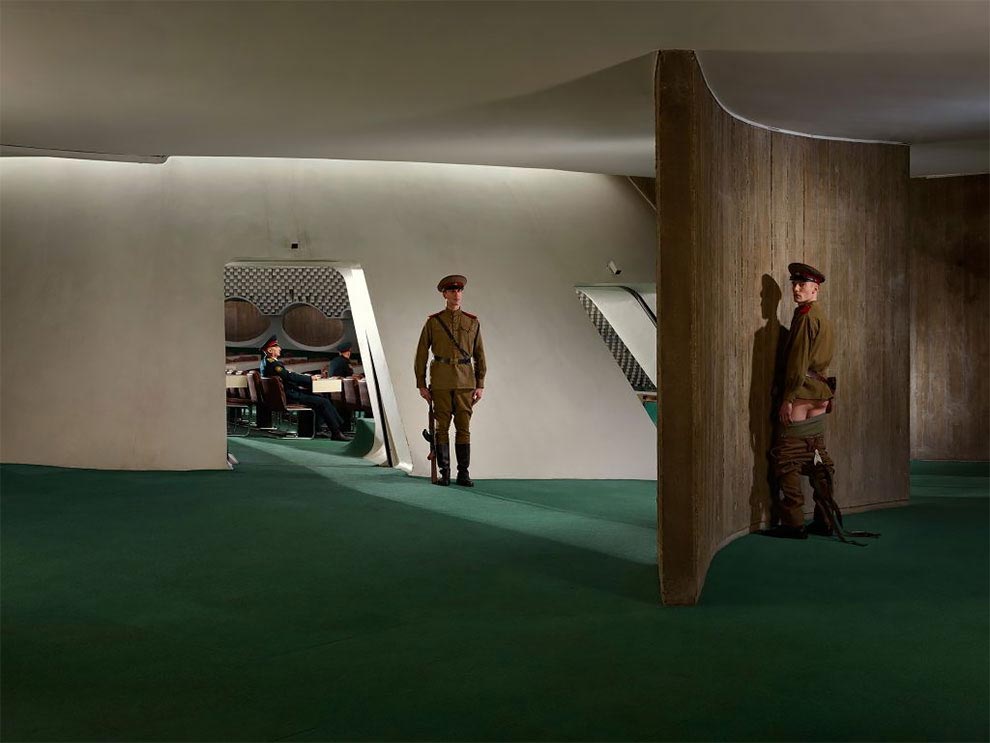 Саша Голдбергер, Sacha Goldberger, Secret Eden, Секретный рай, парные фотографии объединить в голове