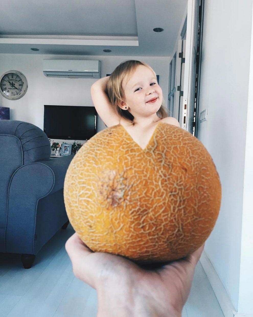 воображаемые платья, платья из еды и цветов