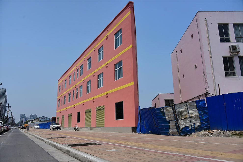 треугольный дом, самый узкий дом