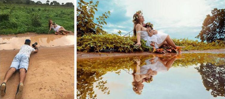 правда за красивыми фотографиями, места съемок красивых фотографий, как на самом деле делают фотографии