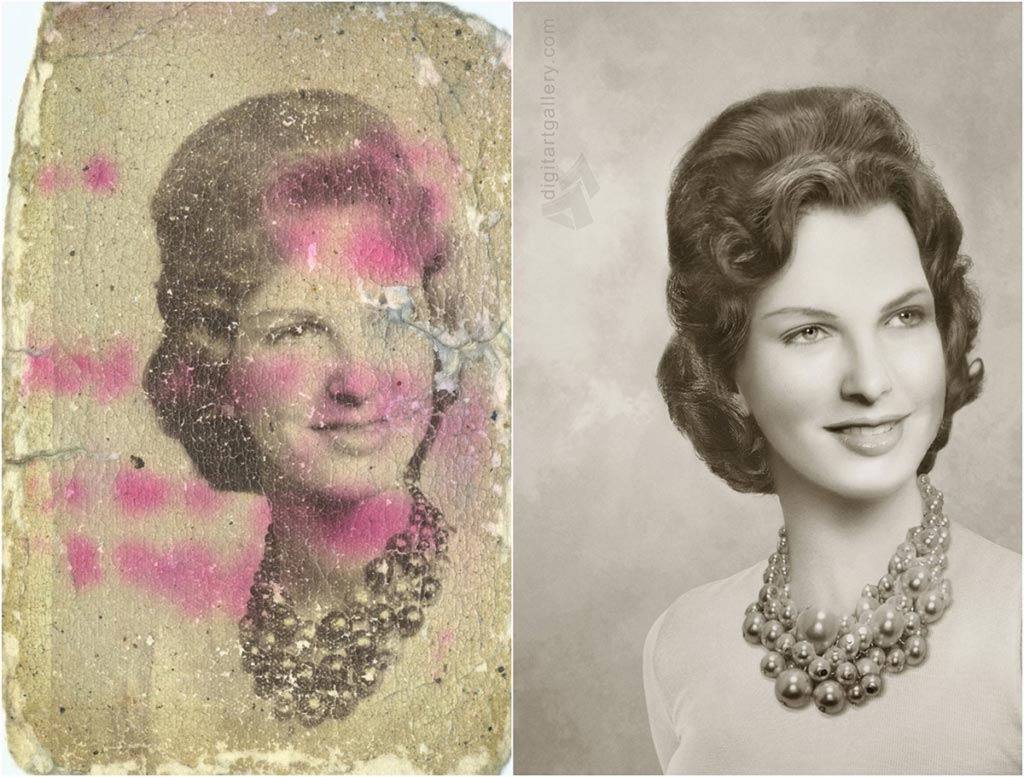 Реставрация старых фотографий в фотошопе уроки