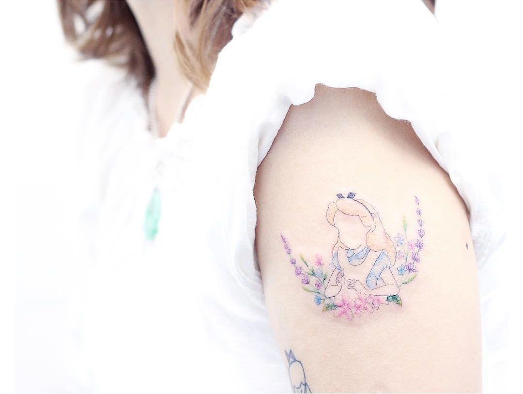  нежные татуировки, Мини Лау, Mini Lau