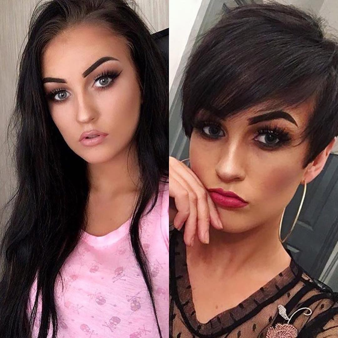 до и после стрижки, люди преобразившиеся после стрижки