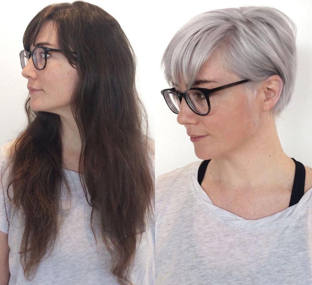 до и после стрижки, люди преобразившиеся после стрижки