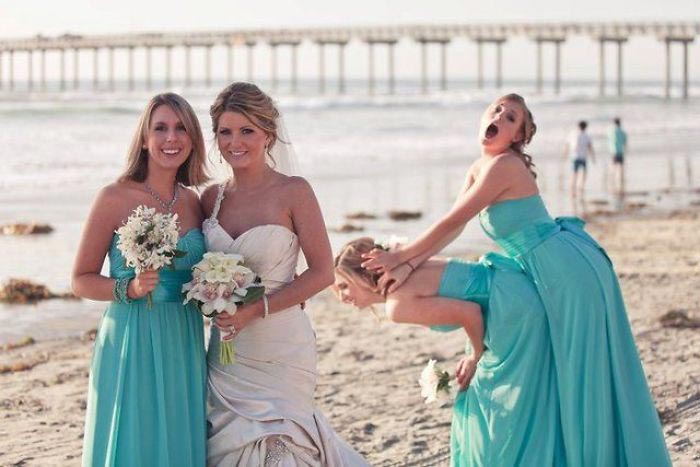 смешные свадебные фотографии, свадебные фотобомбы