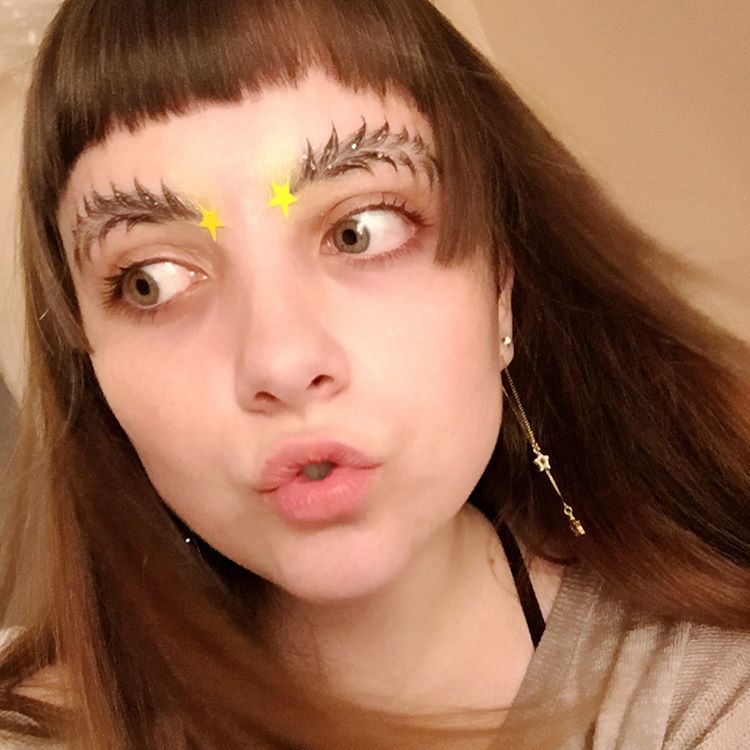Брови в виде рождественской ёлки, #ChristmasTreeEyebrows