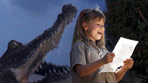 Бинди Ирвин, дочь охотника за крокодилами, дочь Стива Ирвина, как сейчас выглядит Бинди Ирвин