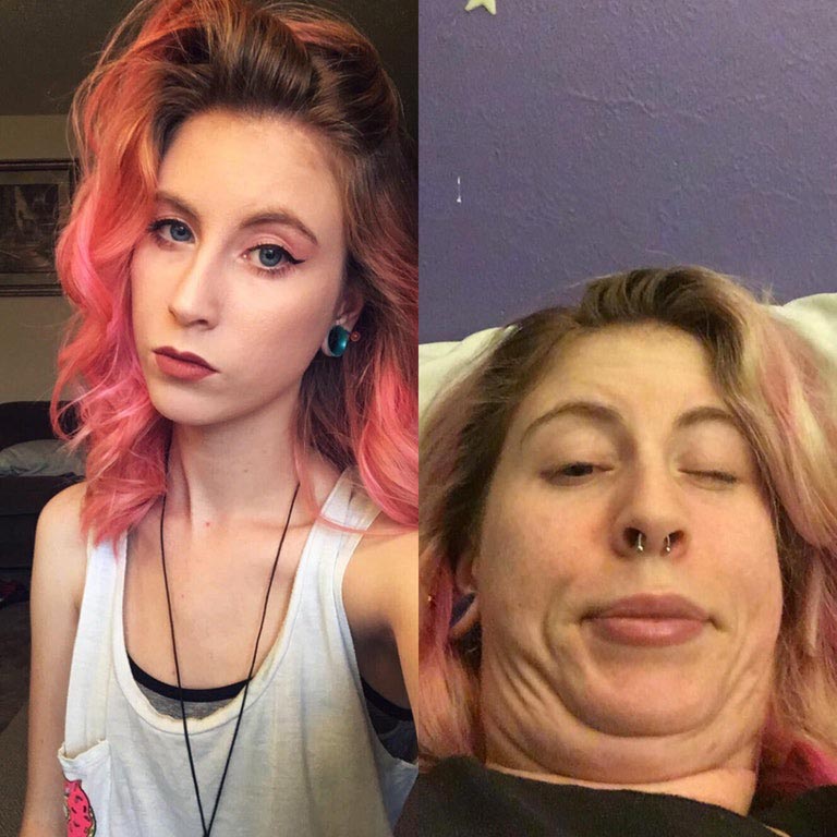 pretty girl ugly face, девушки корчат смешные рожи, симпатичные девушки корчат рожи