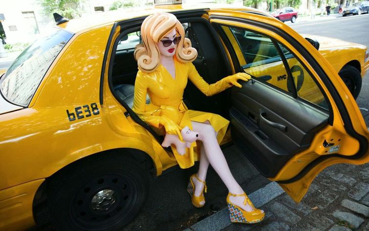 Стейси Ли, Stacy Leigh, куклы вместо моделей