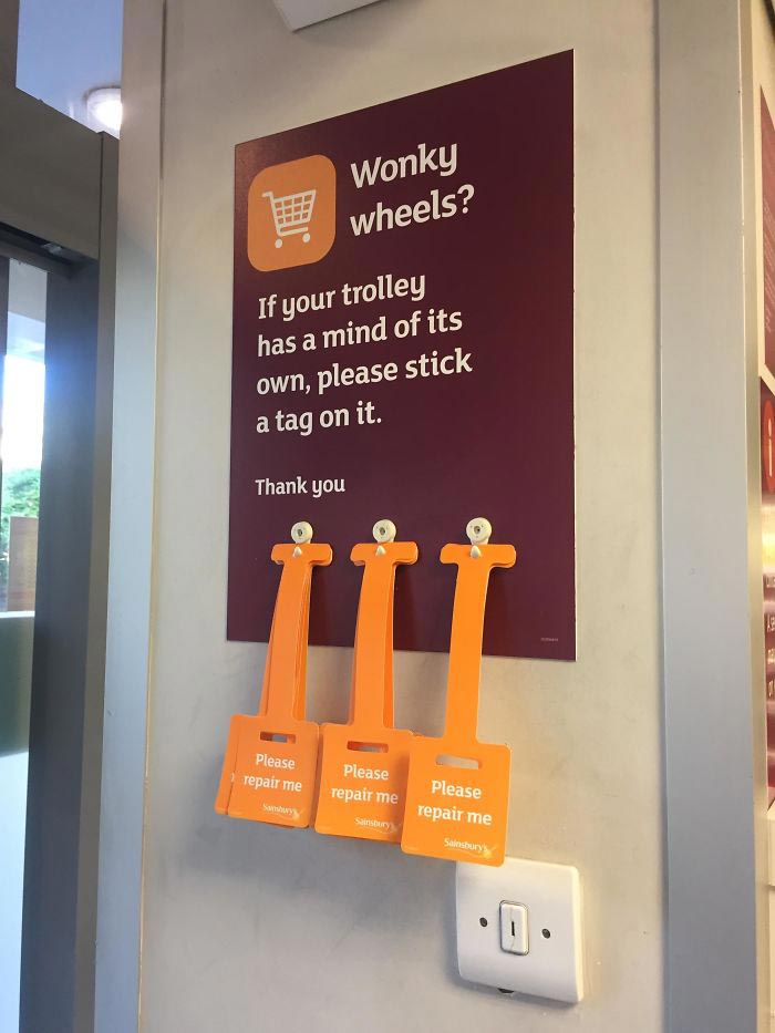 советы в супермаркетах, гениальные идеи, полезный дизайн